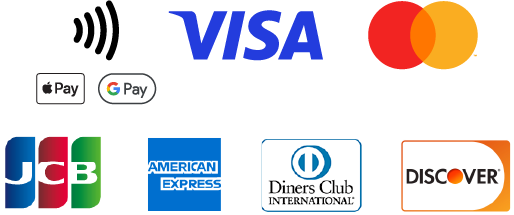 各種カード決済（タッチ決済OK）
